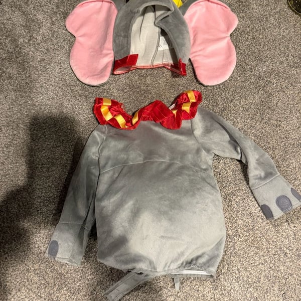12 mos Disney Dumbo Infant Costume