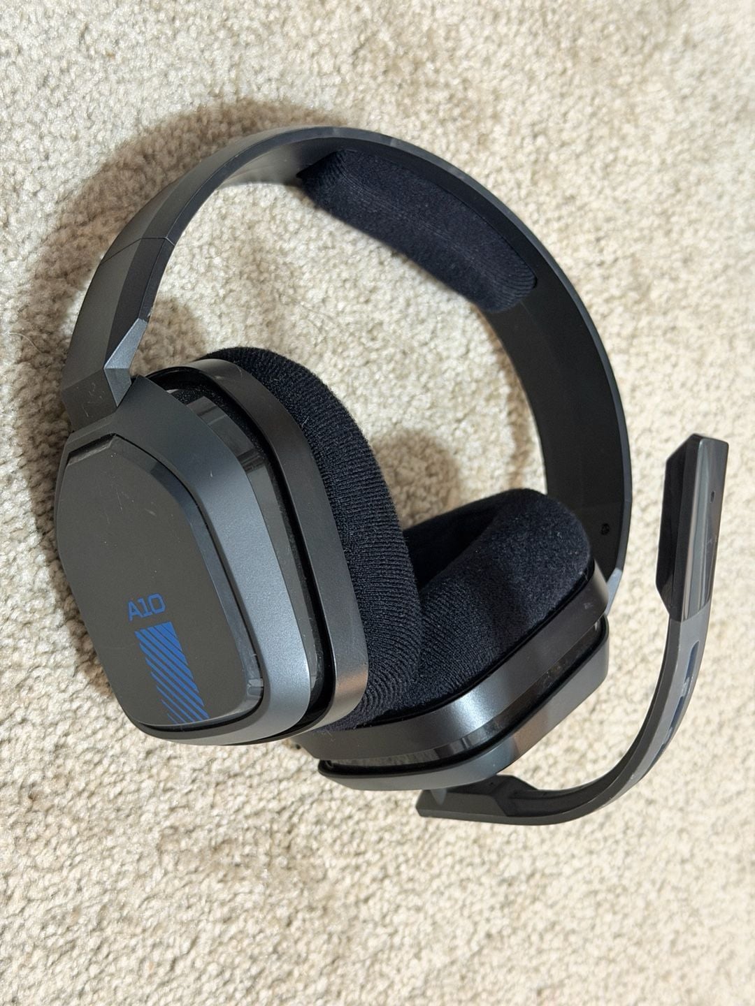 Astro A10 Wired Stereo Gaming Headset Black and Blue 1