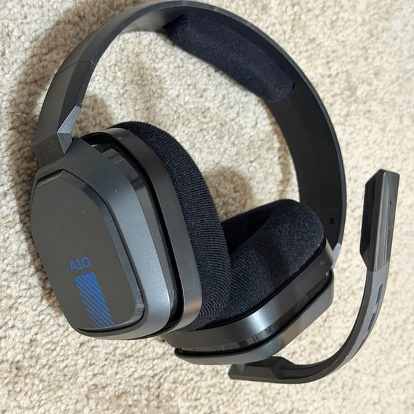 Astro A10 Wired Stereo Gaming Headset Black and Blue