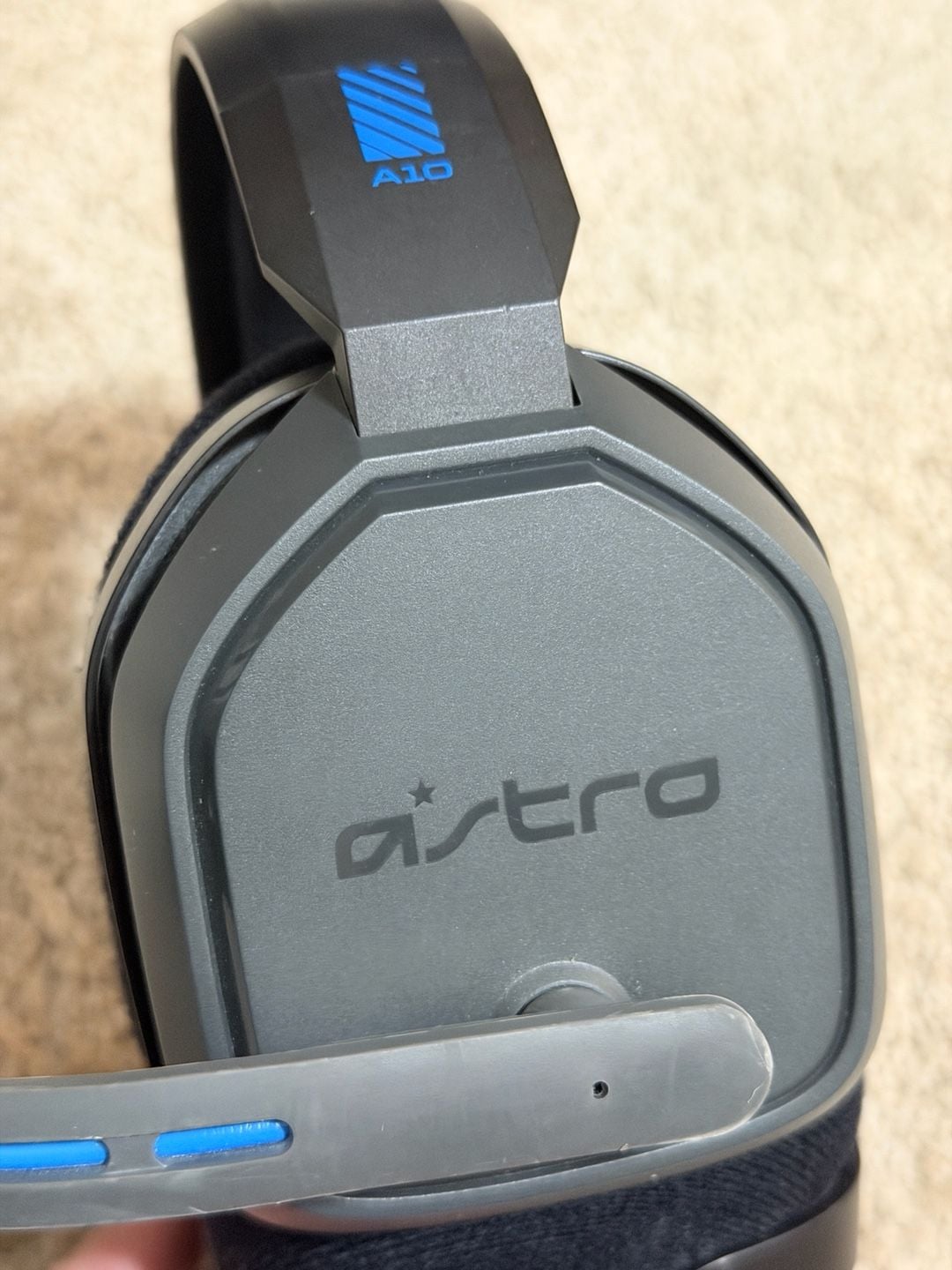 Astro A10 Wired Stereo Gaming Headset Black and Blue 4