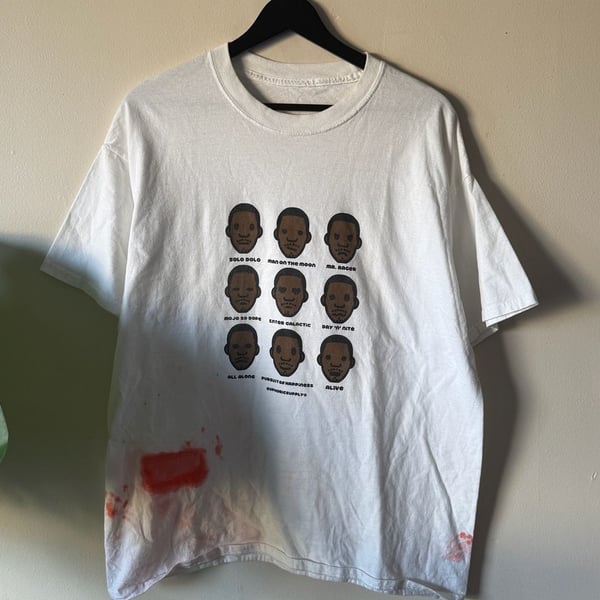 Euphoric Supply Kid Cudi Man on the Moon Graphic T-Shirt White