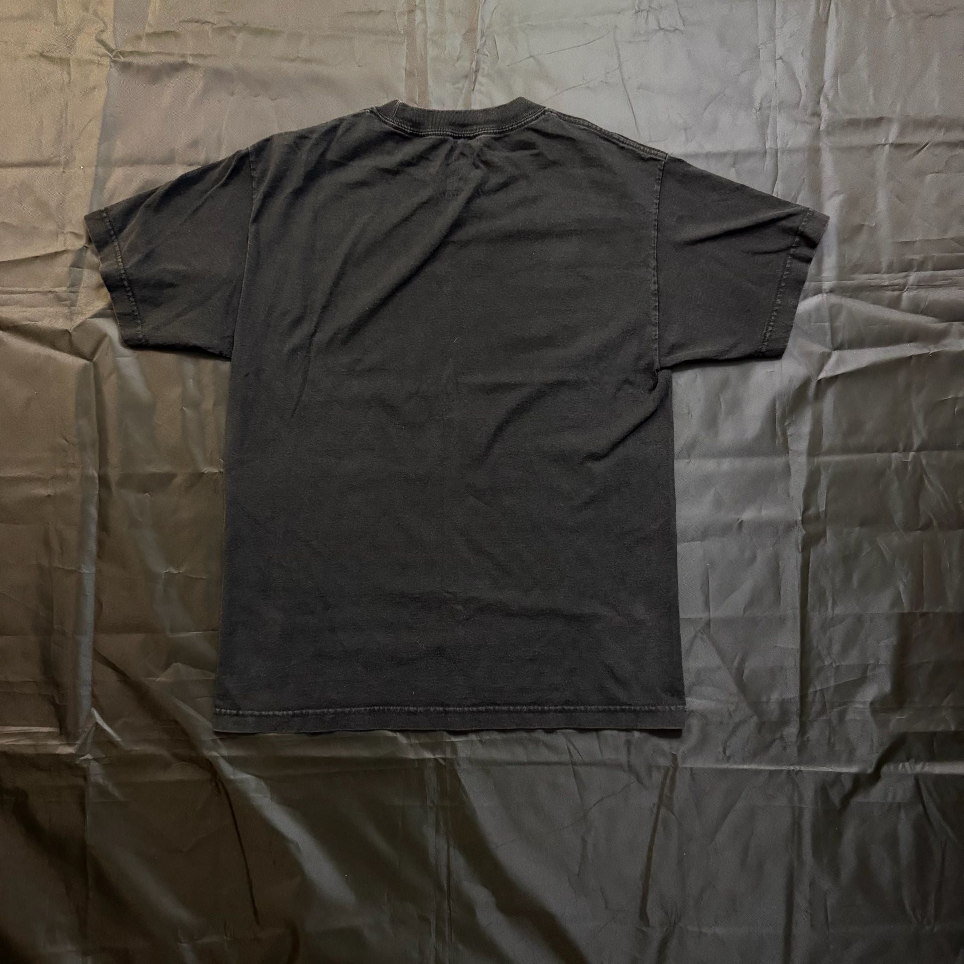 V/SUAL x Karrueche Graphic T-Shirt Black American Flag Tee Medium 9