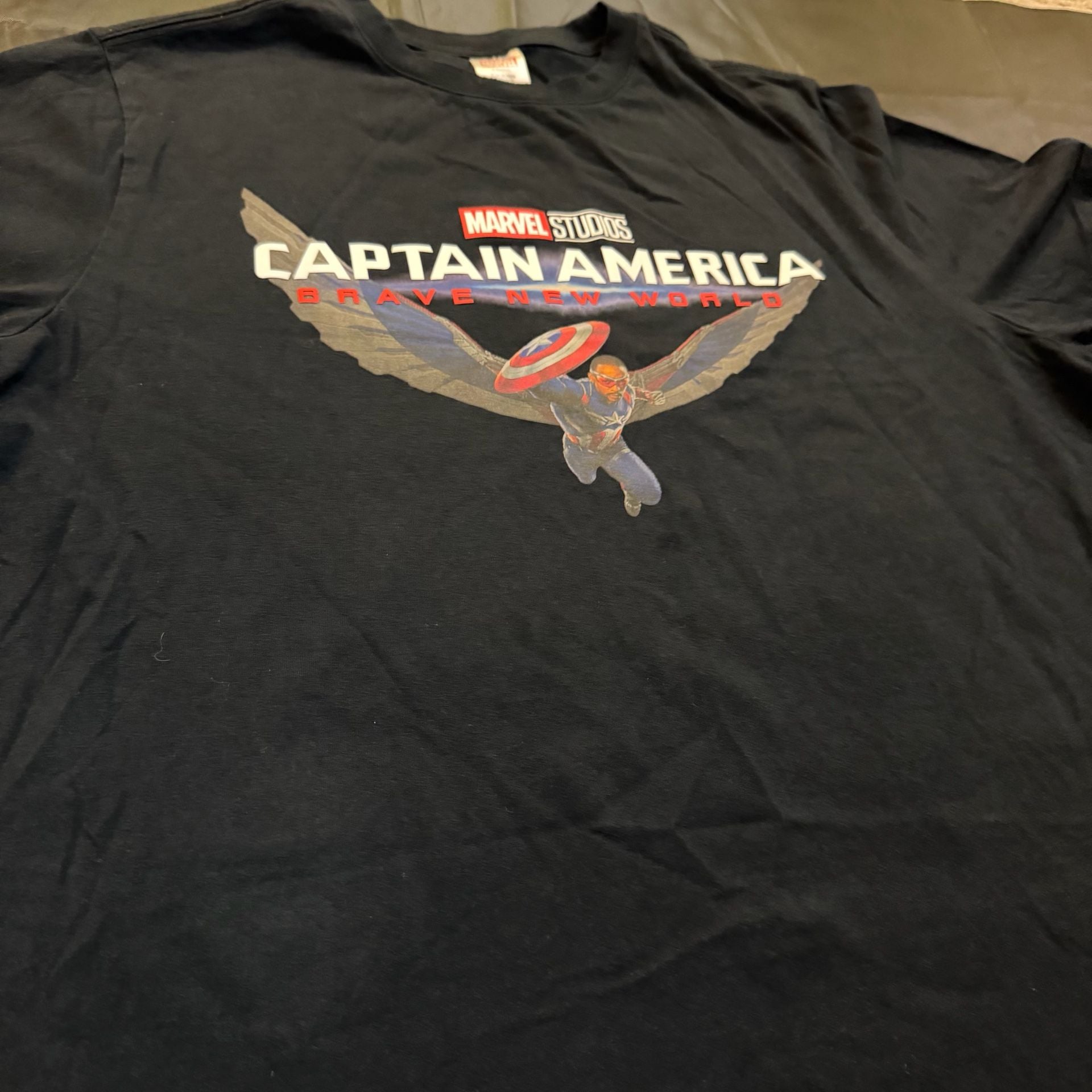 Marvel Captain America Brave New World Wings of Glory T-Shirt Size XXL 3