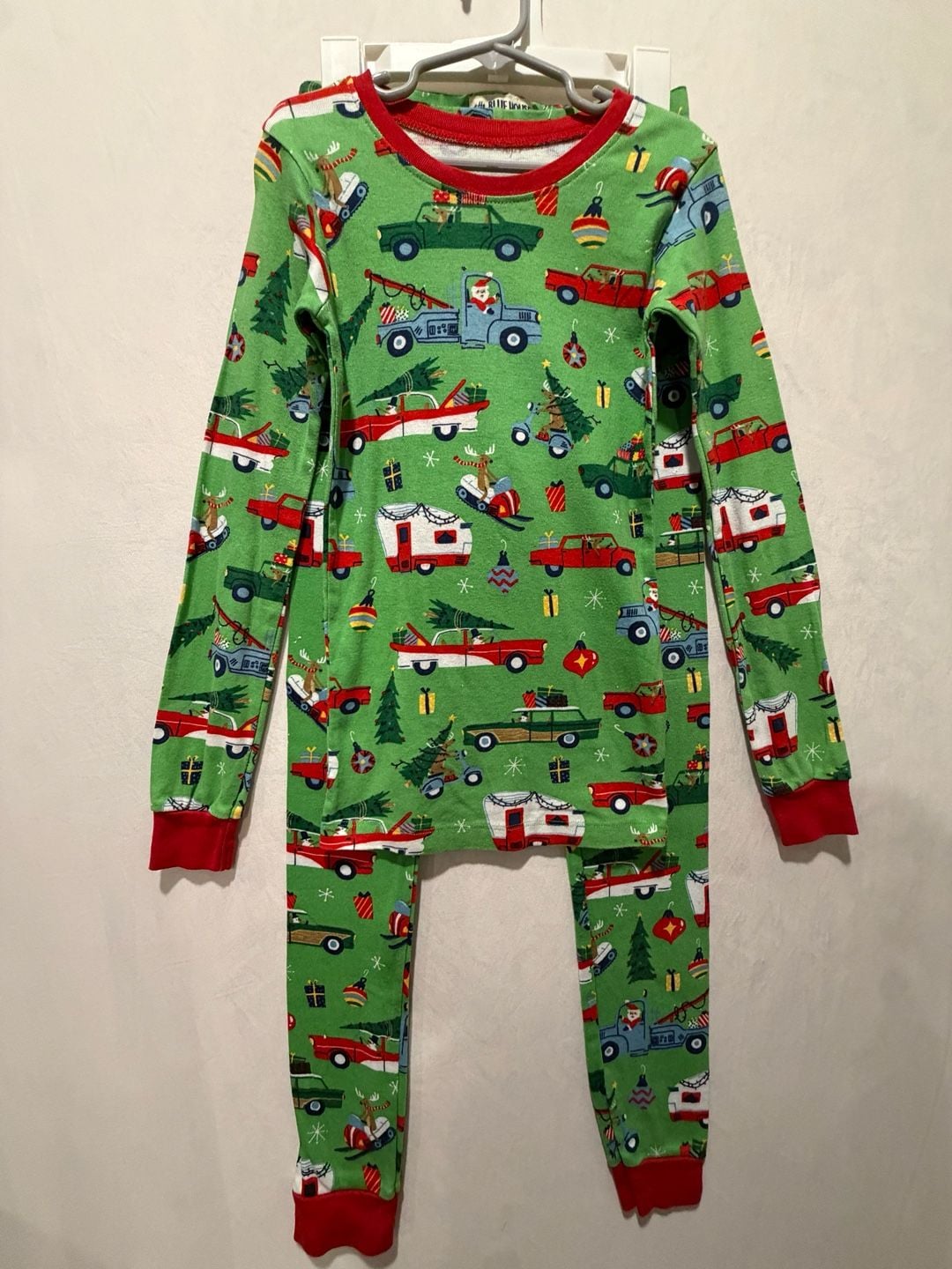 Little Blue House Retro Christmas Pajama Set Size 10 1