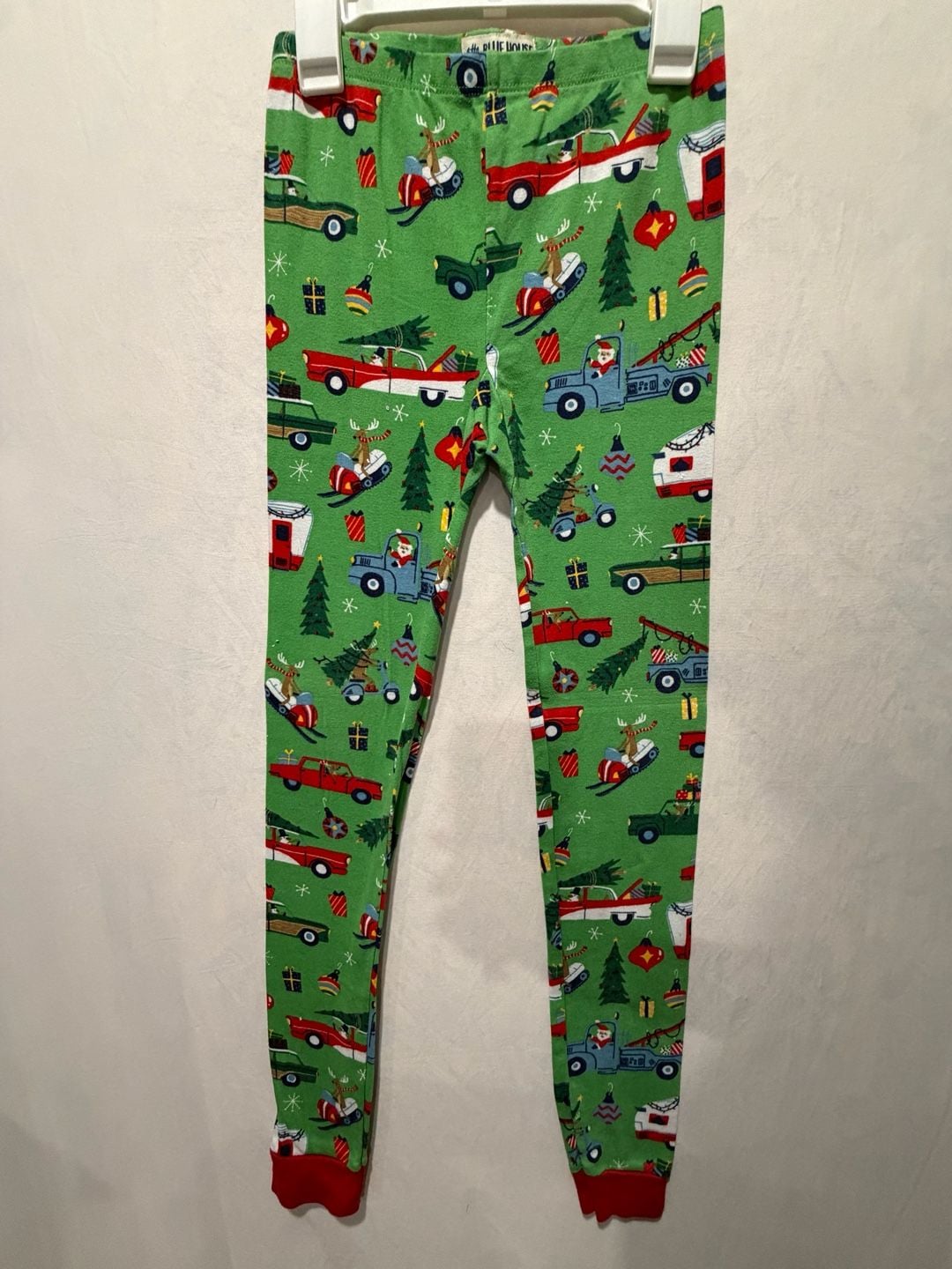 Little Blue House Retro Christmas Pajama Set Size 10 3