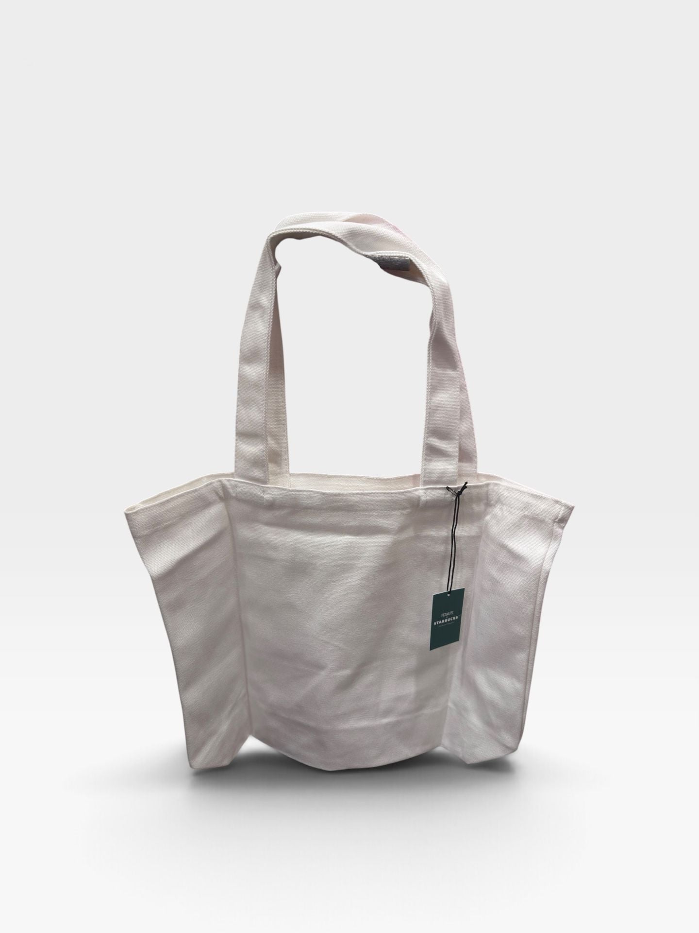 Starbucks Peanuts Snoopy Canvas Tote Bag White 3
