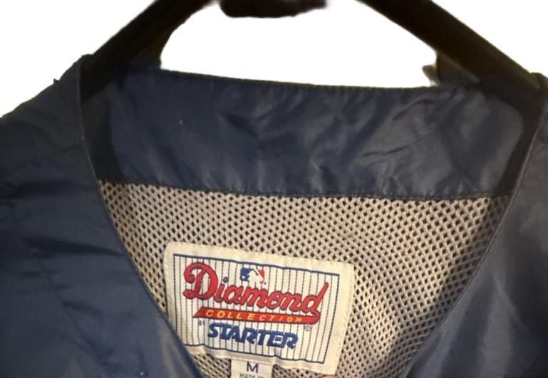 Starter Cleveland Indians Windbreaker Size M Vintage MLB Shell Top 3
