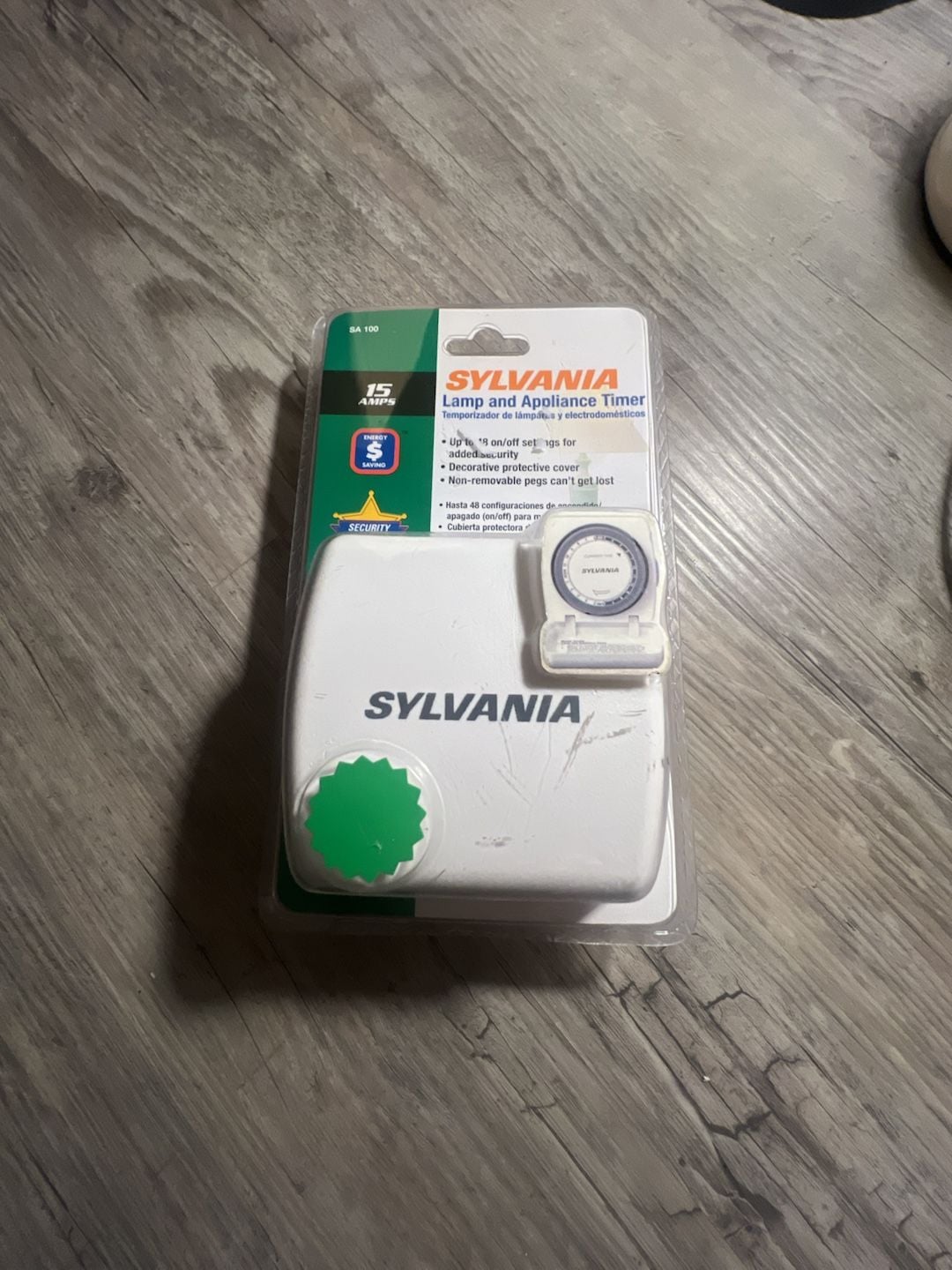 Sylvania Lamp and Appliance Timer SA100 1