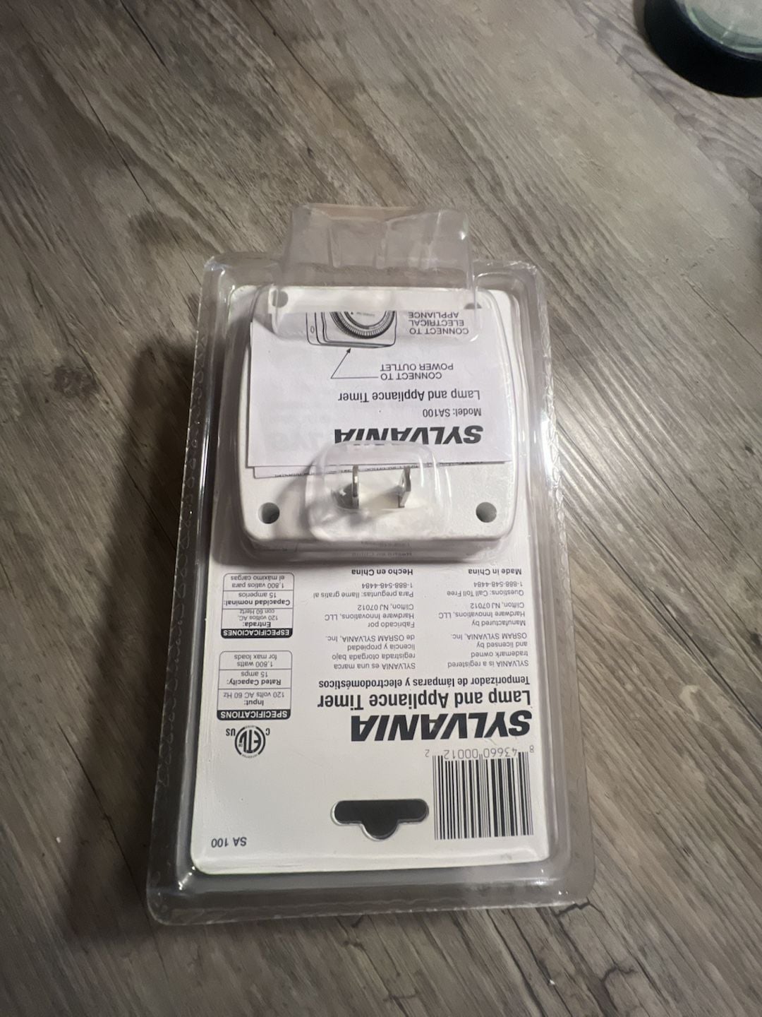 Sylvania Lamp and Appliance Timer SA100 2