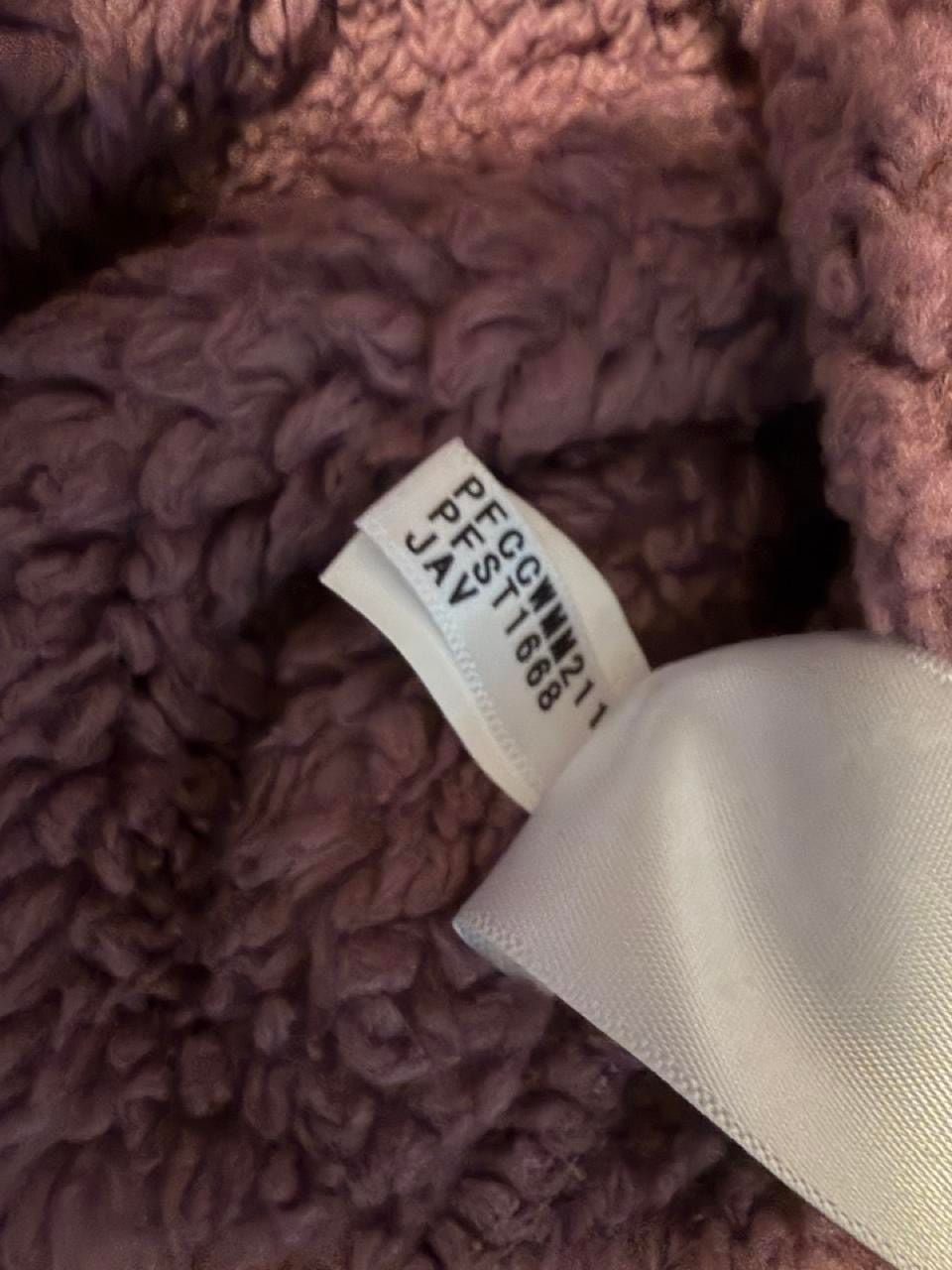 Calvin Klein Performance Fleece Pullover Womens Size M Mauve Cropped 6