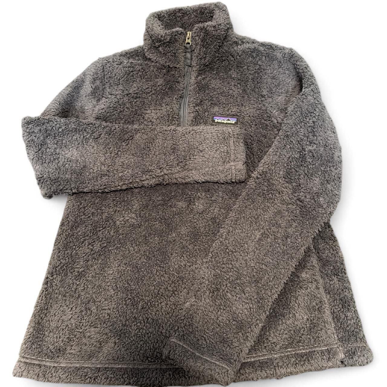 Patagonia Los Gatos Fleece 1/4 Zip Pullover Women’s Size Medium Grey 1