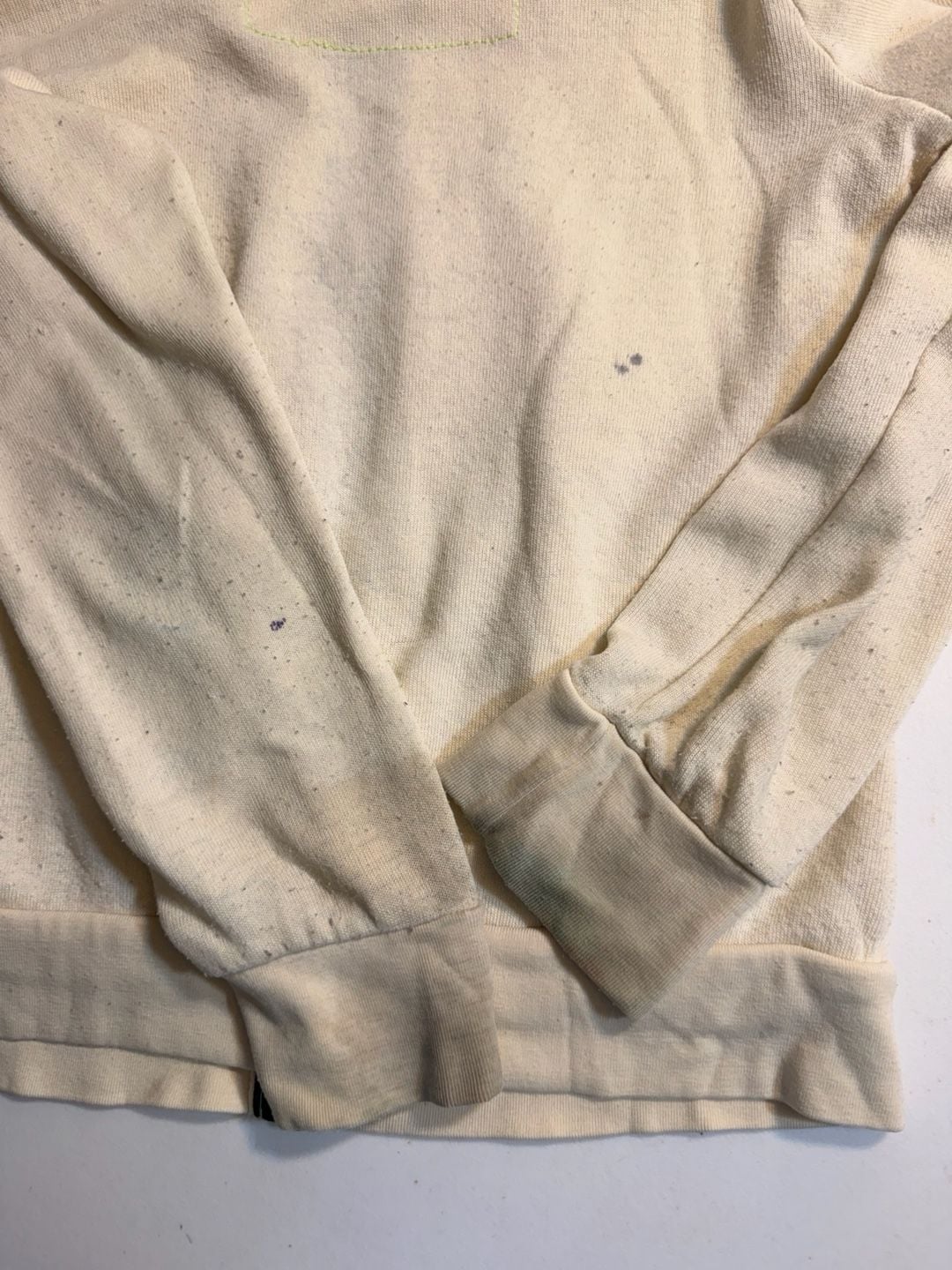 Aviator Nation 5 Stripe Zip Hoodie Size 10 White 6