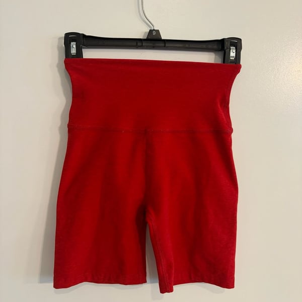 Beyond Yoga Bike Shorts Size XS Red