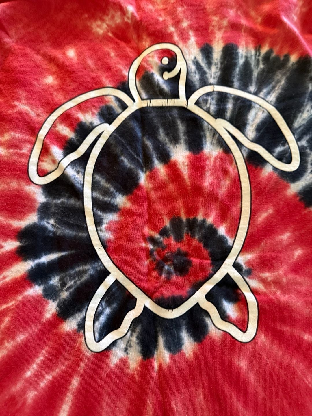 Simply Southern Sea Turtle Tie Dye Long Sleeve Tee T-Shirt Youth L Large 7