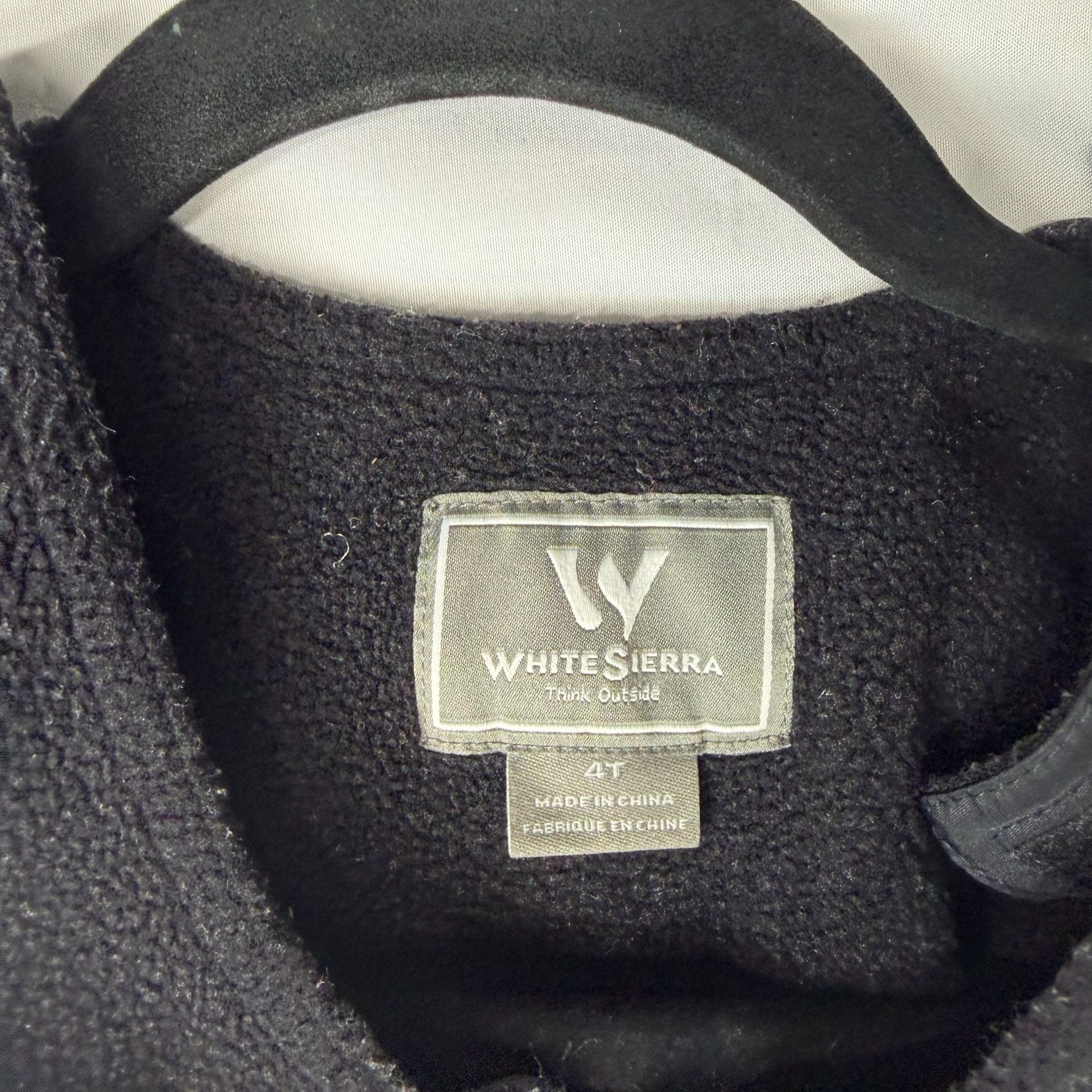 White Sierra Kids 4T Black Snow Bib Ski Pants Fleece Insulated Winter 5