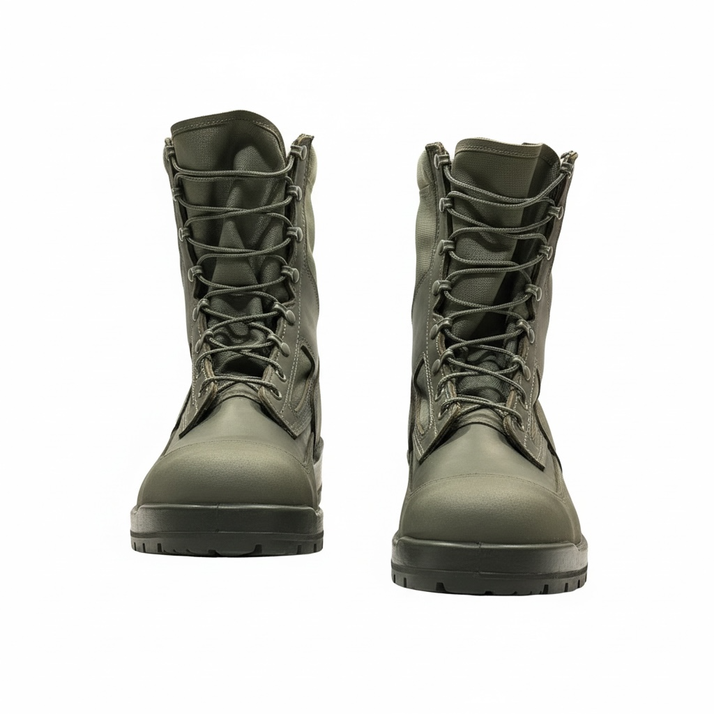 Belleville F630ST Military Steel Toe Boots Sage Green New Size 12.5 3