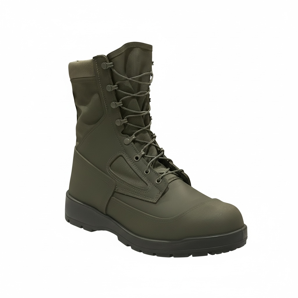 Belleville F630ST Military Steel Toe Boots Sage Green New Size 12.5 10