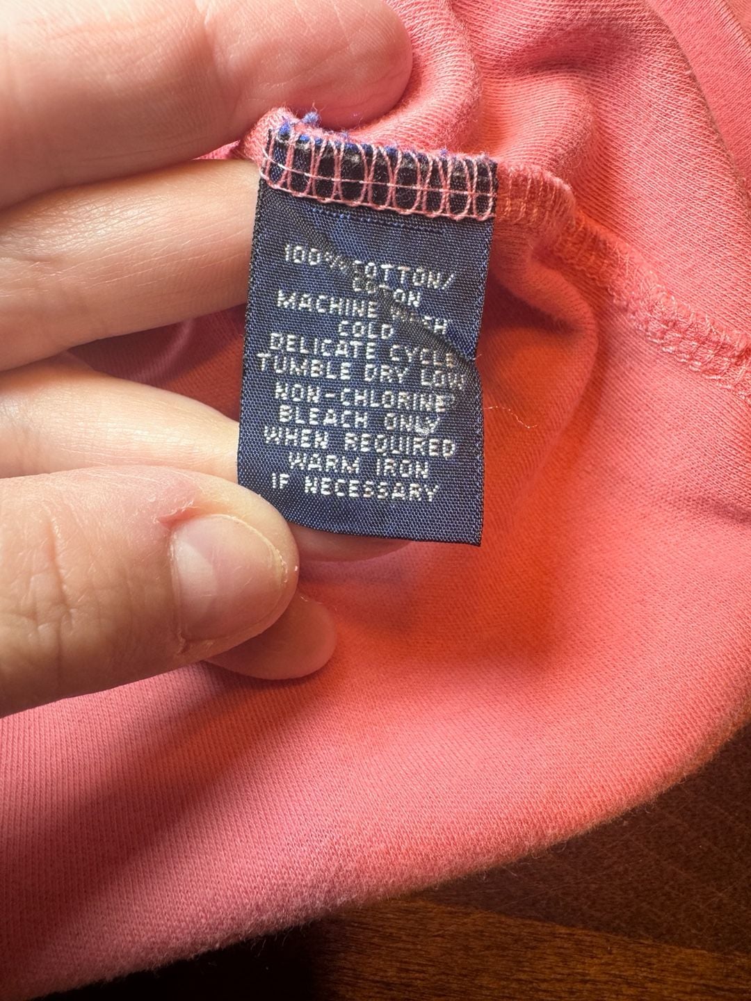 Ralph Lauren Sport Long Sleeve Polo Kids Size S Pink Cotton 6