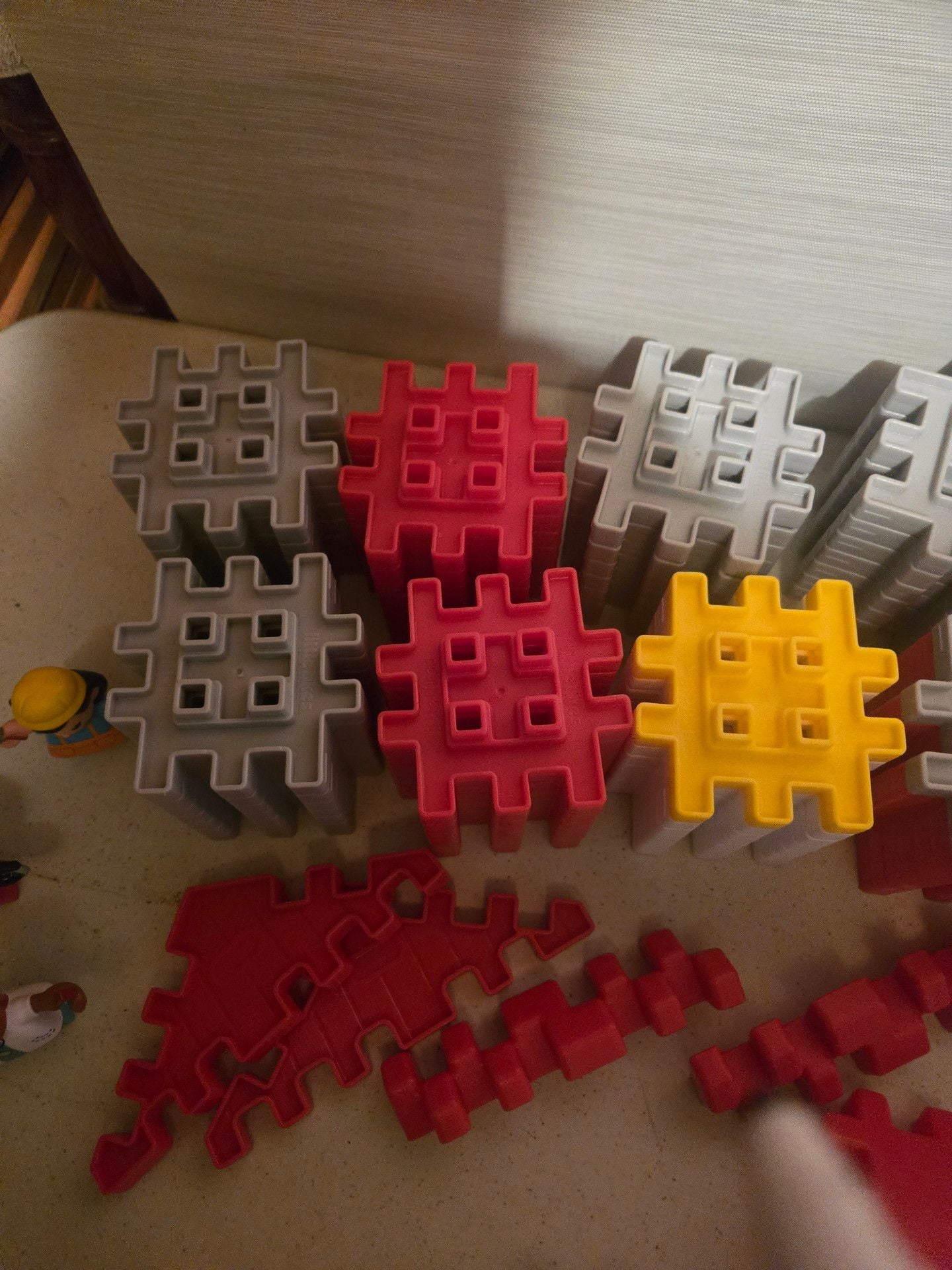 Little Tikes Waffle Blocks 55 Piece Set Vintage 1980s 1