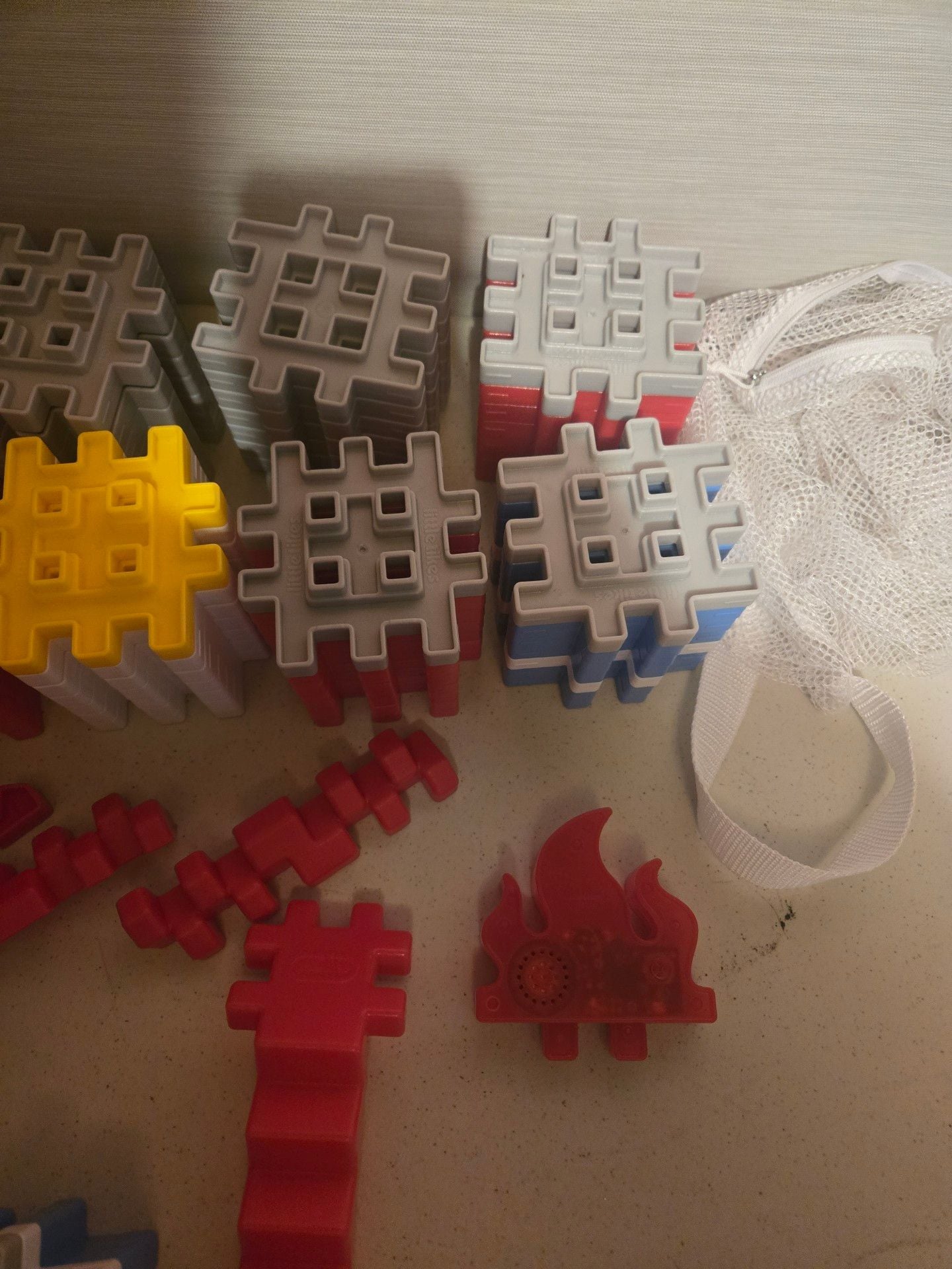 Little Tikes Waffle Blocks 55 Piece Set Vintage 1980s 2