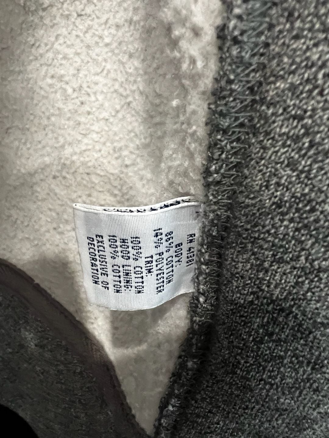 Polo Ralph Lauren Full-Zip Hoodie Size XL Grey Fleece Sweatshirt Jacket 8