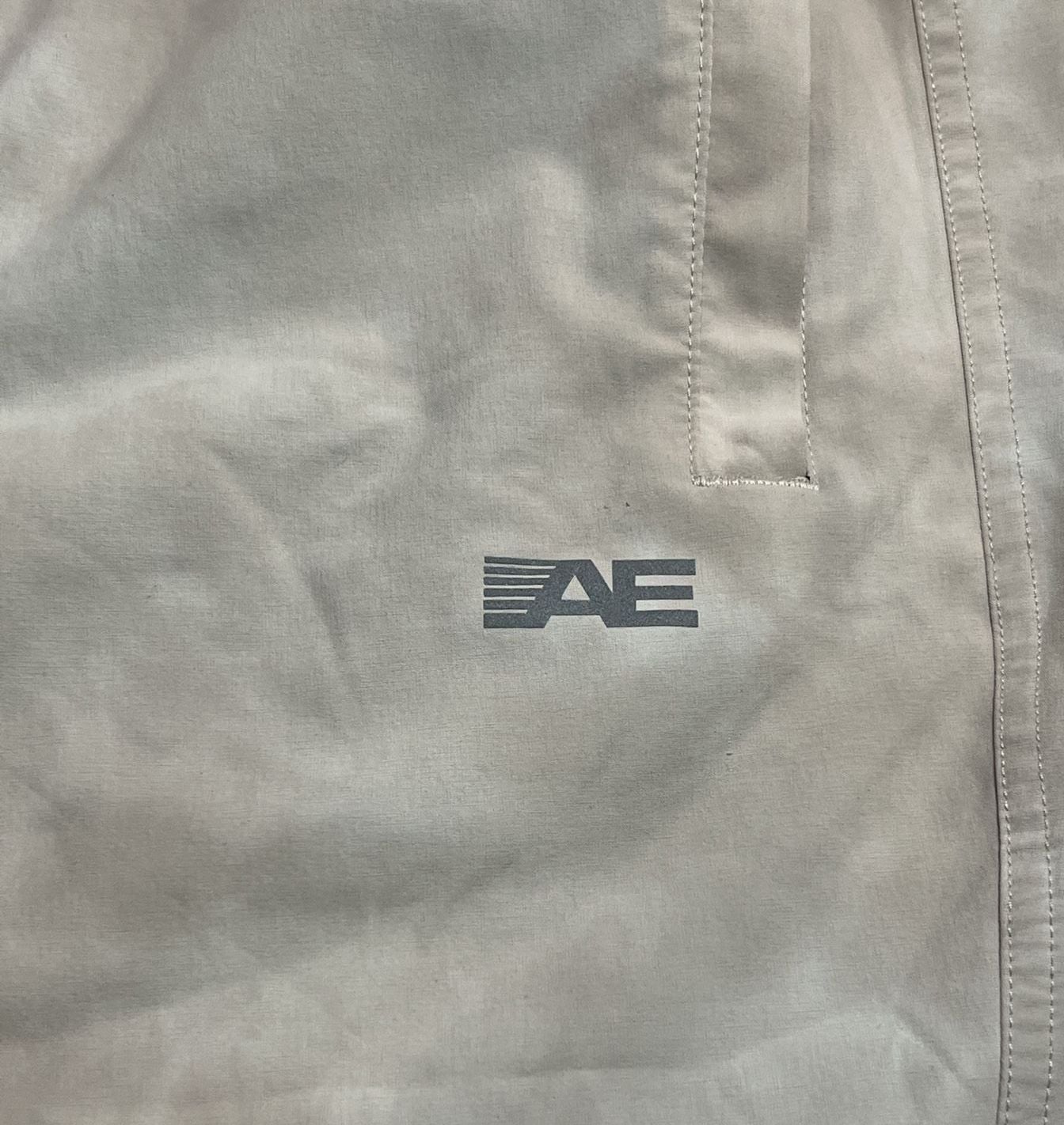 American Eagle 24/7 Training Shorts Size S Beige Athletic Gym 4