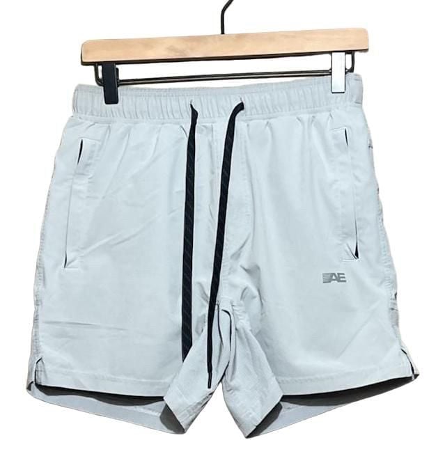 American Eagle Training Shorts Size S Light Gray Athletic Gym 2