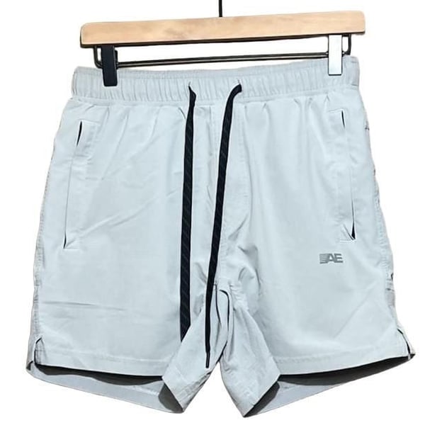 American Eagle Training Shorts Size S Light Gray Athletic Gym