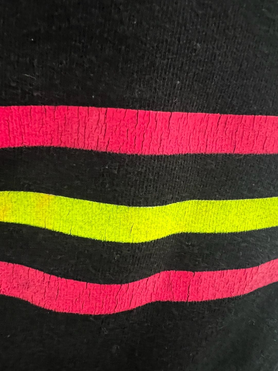 Versace Jeans Women’s US 12 Black White Neon Graphic Sweatshirt Pullover 12