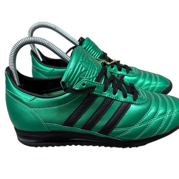 Adidas SL 72 LT OG Size 7 Semi Screaming Green Black Sneakers