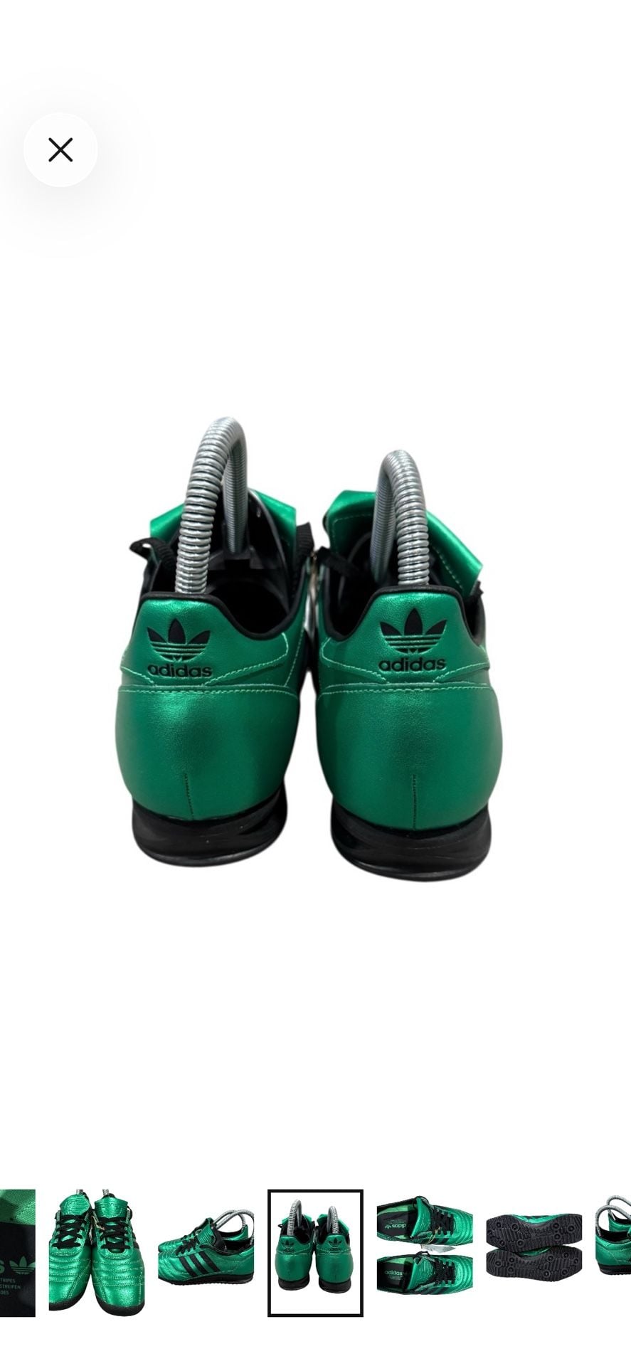 Adidas SL 72 LT OG Size 7 Semi Screaming Green Black Sneakers 8