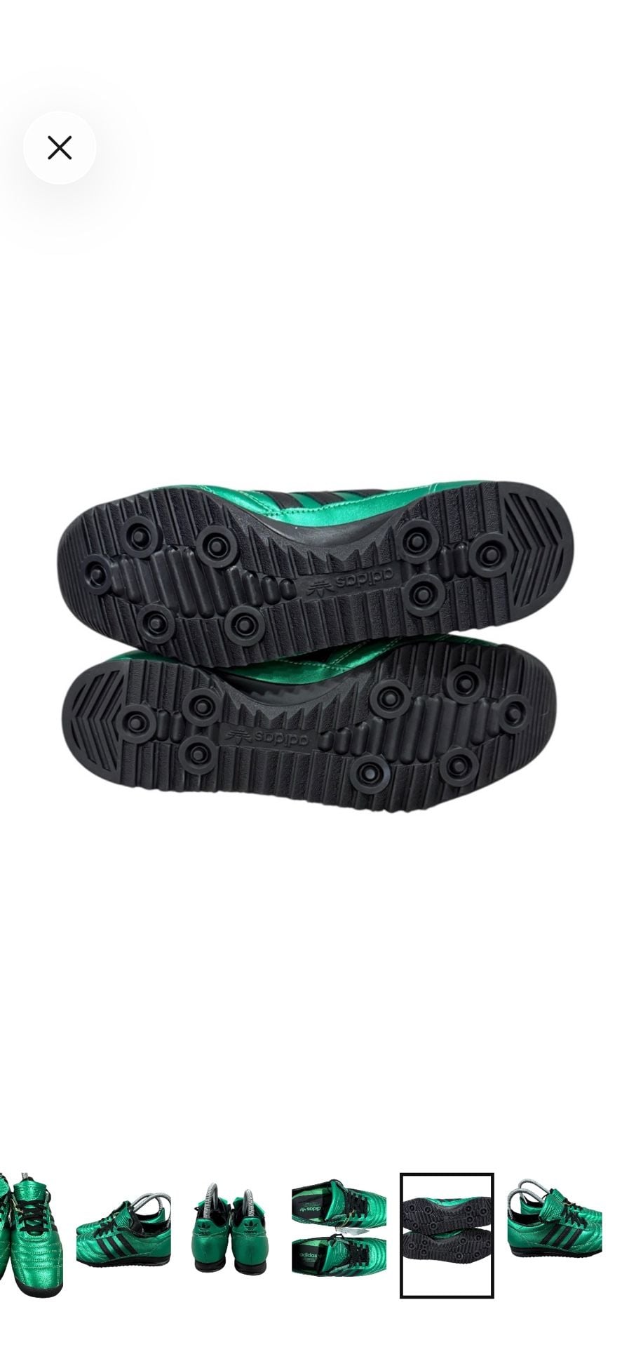Adidas SL 72 LT OG Size 7 Semi Screaming Green Black Sneakers 10