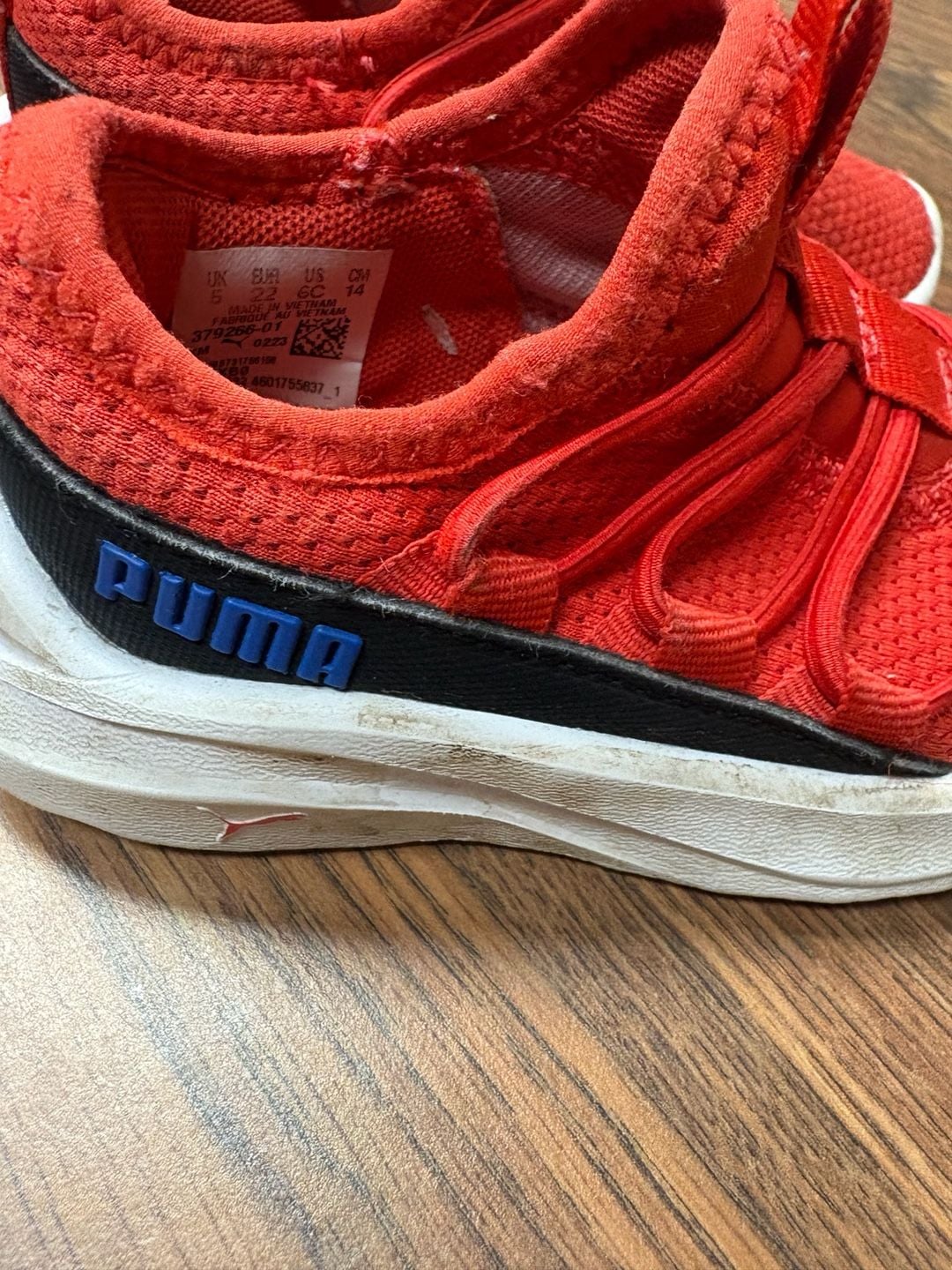 Puma Softride One4All Slip-On Sneakers Size 6C Red 8