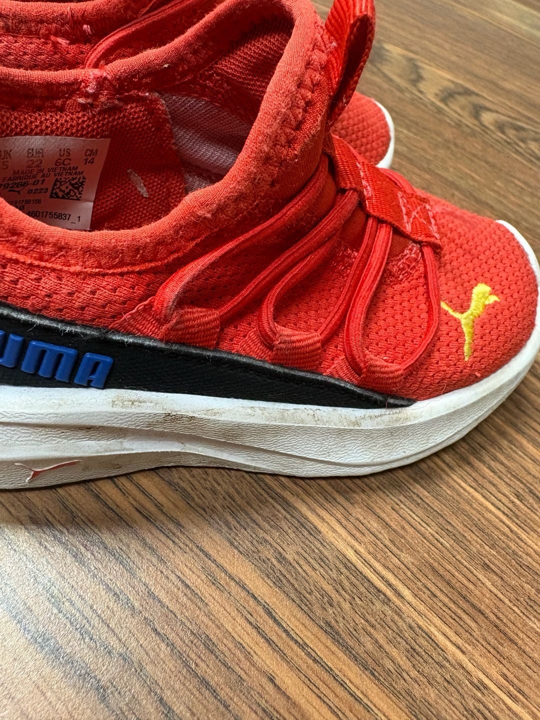 Puma Softride One4All Slip-On Sneakers Size 6C Red 9