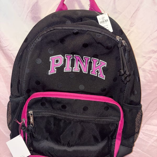 PINK Victoria's Secret Classic Backpack Black