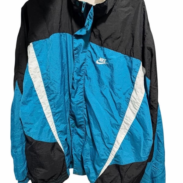 Vintage Nike Colorblock Windbreaker Jacket Mens Unisex XL