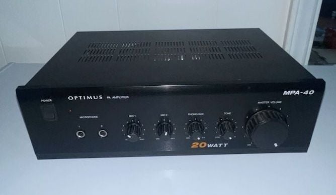 Optimus MPA-40 20 Watt PA Amplifier 1