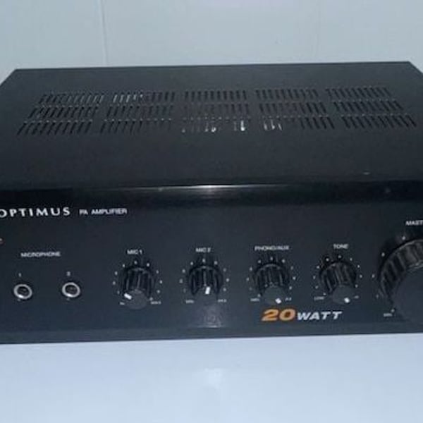 Optimus MPA-40 20 Watt PA Amplifier