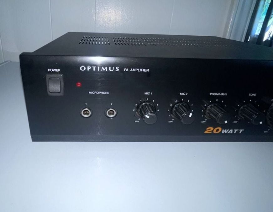 Optimus MPA-40 20 Watt PA Amplifier 2