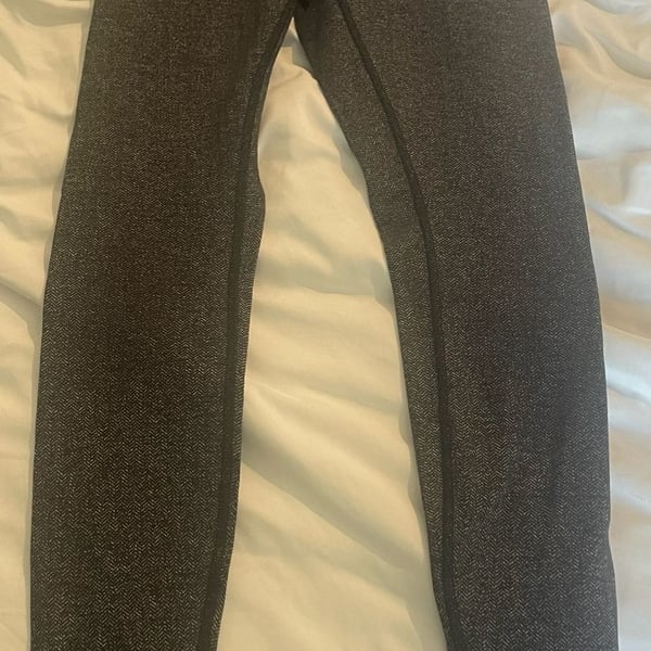 Lululemon Wunder Under High Rise Tight Size 6 Herringbone