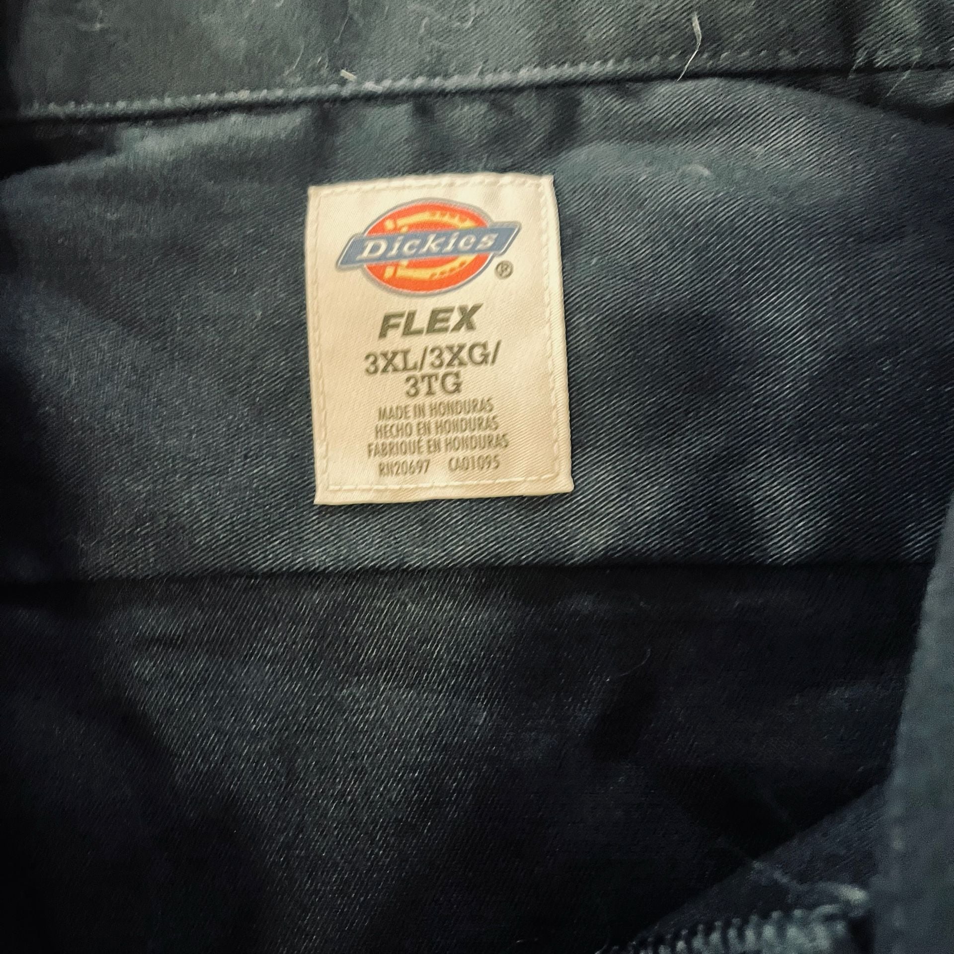 Dickies FLEX Long Sleeve Work Shirt Size 3XL Dark Navy 3