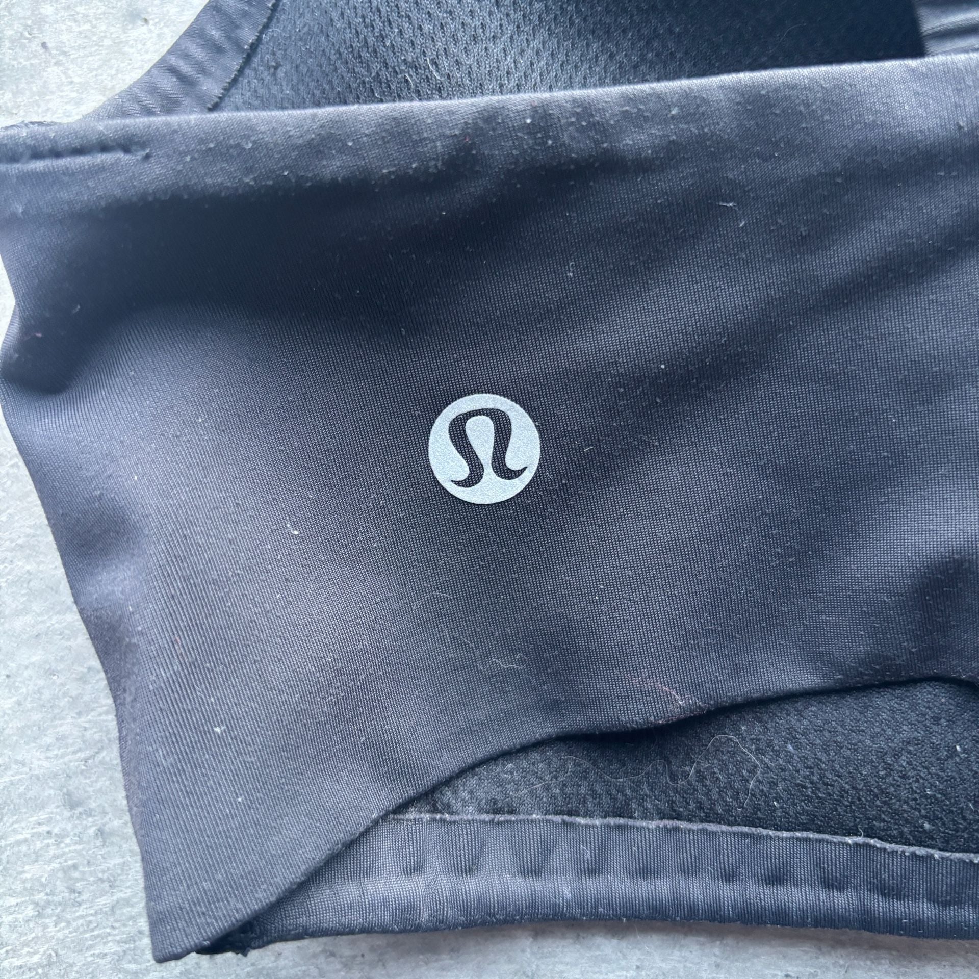 Lululemon Like a Cloud Sports Bra Black Double Straps 4