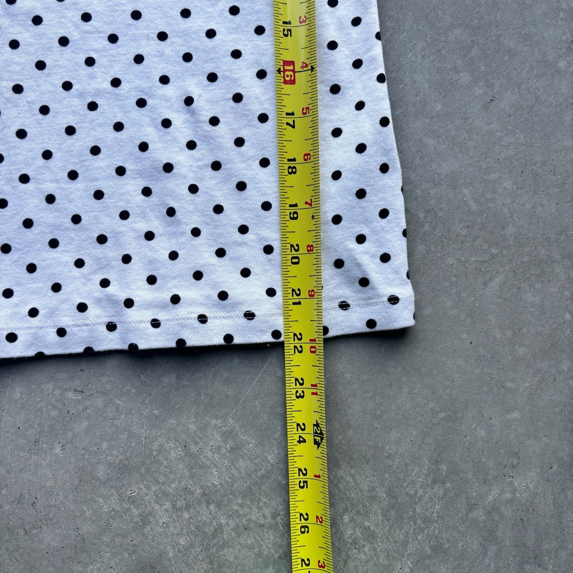 2000’s Y2K Lauren Ralph Lauren Polka Dot Short Sleeve Baby Top Size M 6