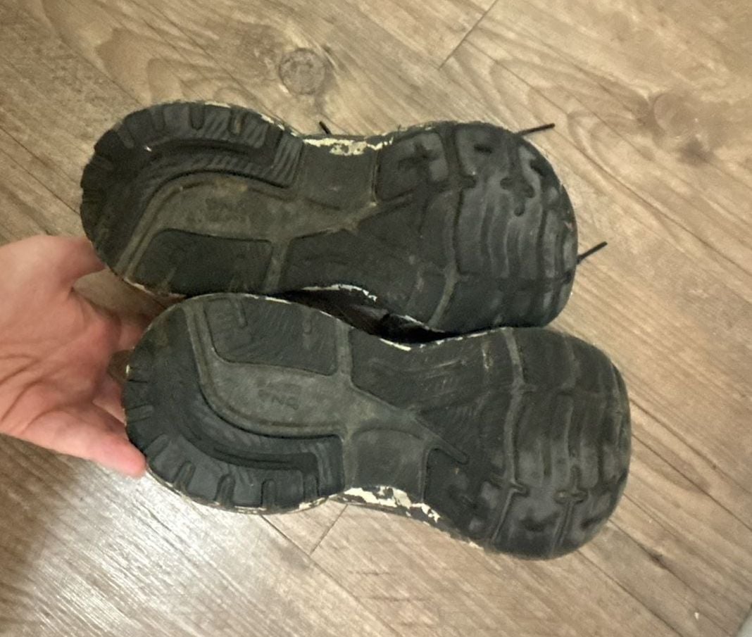 Brooks Ghost 15 Running Shoes Black White Camo Sole Men’s 8.5 5