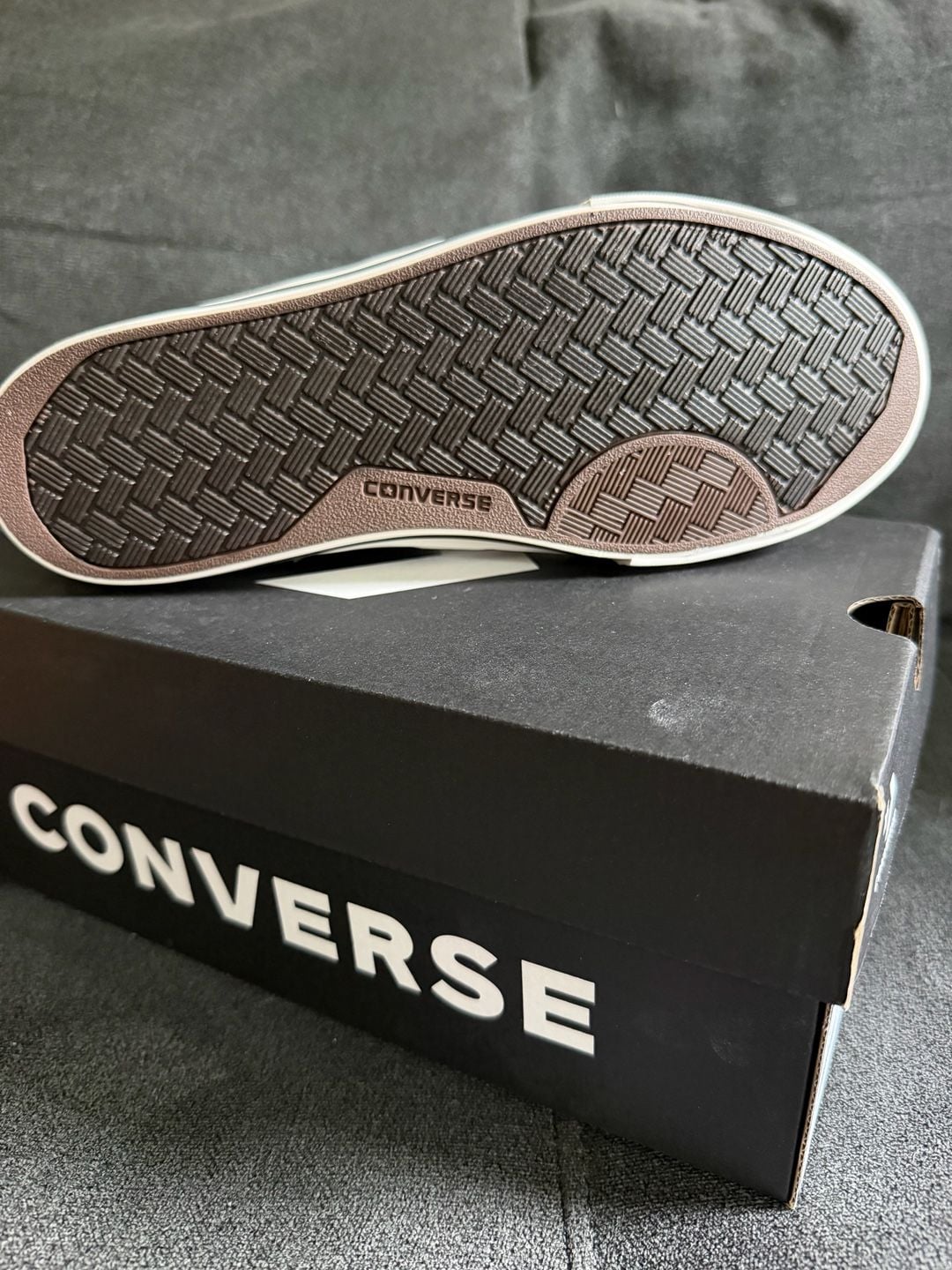 Converse Star Player 76 Size 4.5 Black White Canvas Sneakers 11
