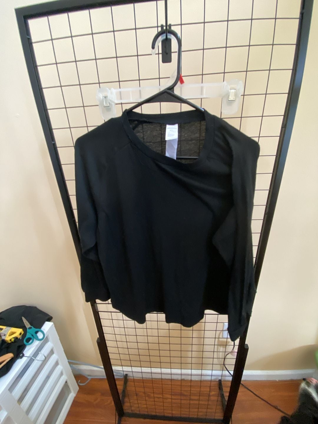 Long Sleeve Shirt Size XL Black Athletic Workout 2