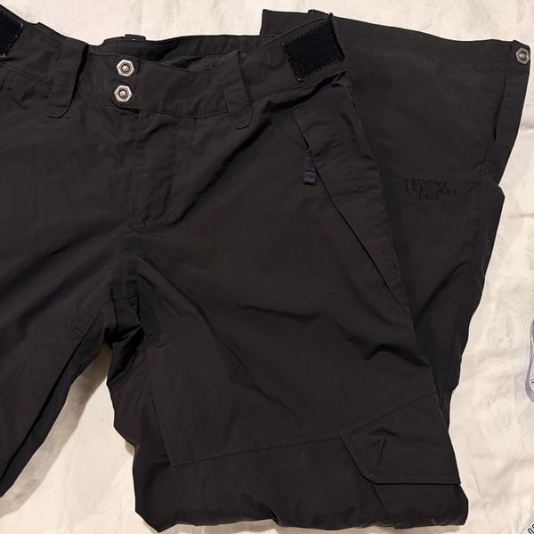 Black The North Face Ski Snowboard Pants Womens