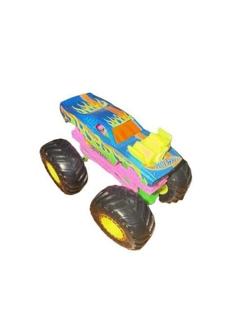 Hot Wheels Monster Jam 1.64 Lot of 2 Dragon and Diecast Blue Truck
4