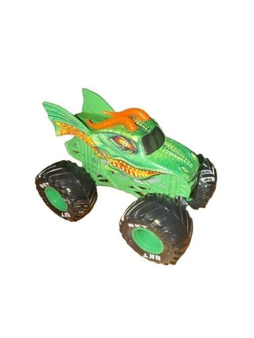 Hot Wheels Monster Jam 1.64 Lot of 2 Dragon and Diecast Blue Truck
5