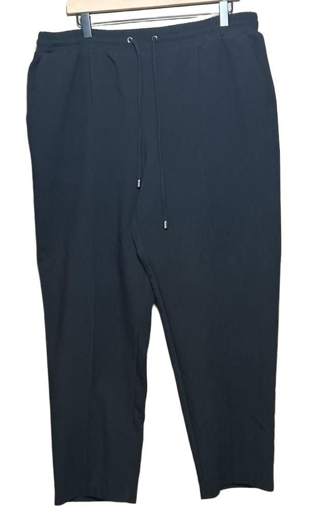 Nine West Drawstring Jogger Pants Size XL Black 2